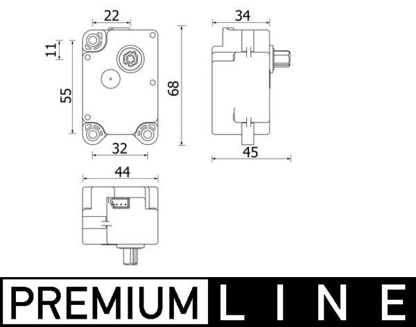 MAHLE AA71000P Kalorifer Motoru Land Rover Freelander 2 L359 06>14
