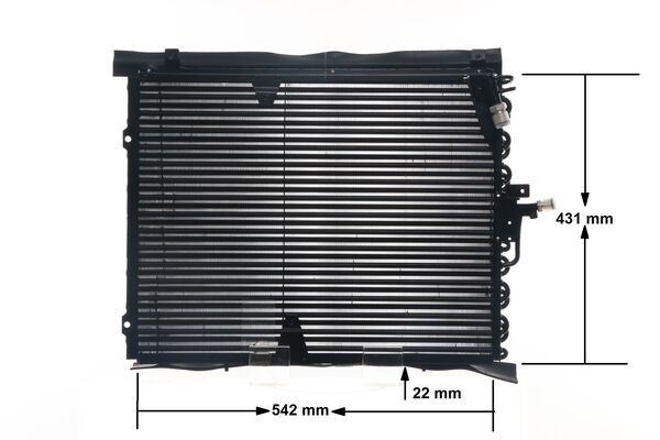 MAHLE AC133000S Klima Radyatoru Mercedes W124 S124 C124