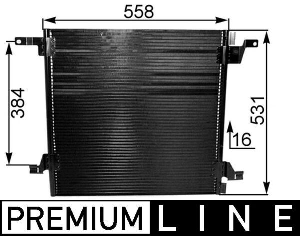 43-2812 Klima Radyatoru Mercedes M Serisi (W163) Ml 230 1998-2005
