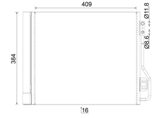 MAHLE AC488000S Klima Radyatoru Smart Fortwo Coupe 451 07>