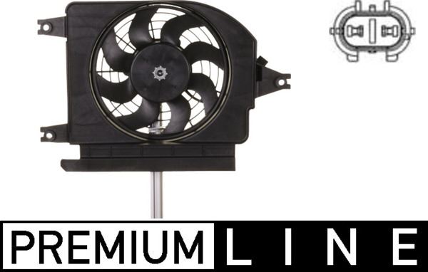 MAHLE ACF30000P A/C-Kondensator-Lüfter Kia Rio Kombi Dc
