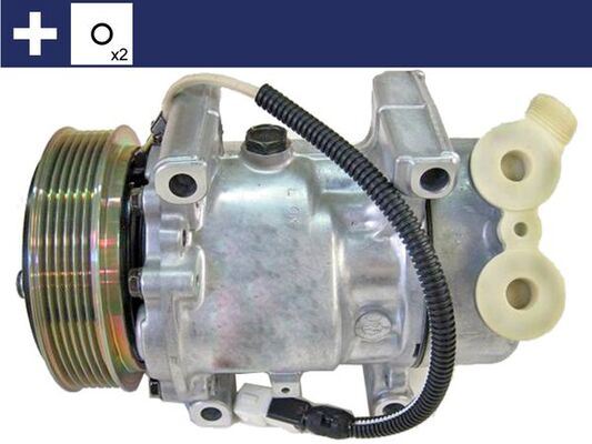 MAHLE ACP357000S Klima Kompresörü Peugeot P206 99>07 Citroen Xsara 00>05 1.8-2.0 Ew7-Ew10