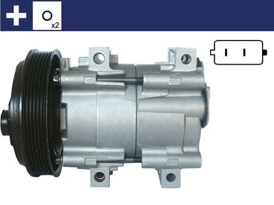 MAHLE ACP843000S A/C-Kompressor Ford Cougar / Mondeo I