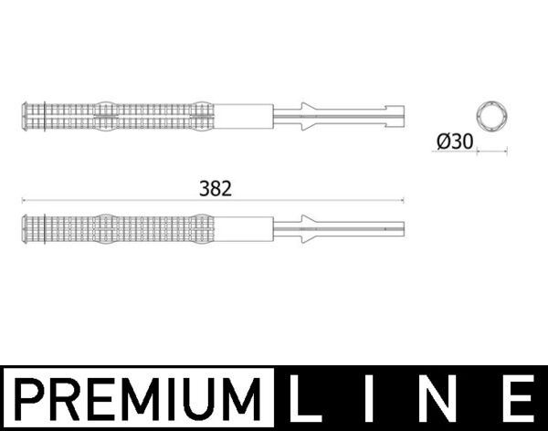 MAHLE AD303000P Klima Tupu Mercedes Vito W639 03>