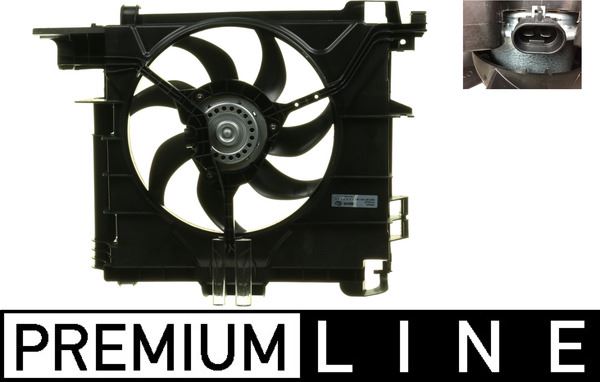 HLL-8EW 366 420-151 Fan Komple Mercedes Smart