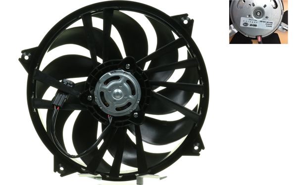 MAHLE CFF270000S Fan Motoru Partner-Berlingo-Jumpy-P307-P308-P3008-P5008-Rzc-C4 I-Ii-Ds4-Ds5 1.6 16v Hdi-Thp 2.0 Hdi
