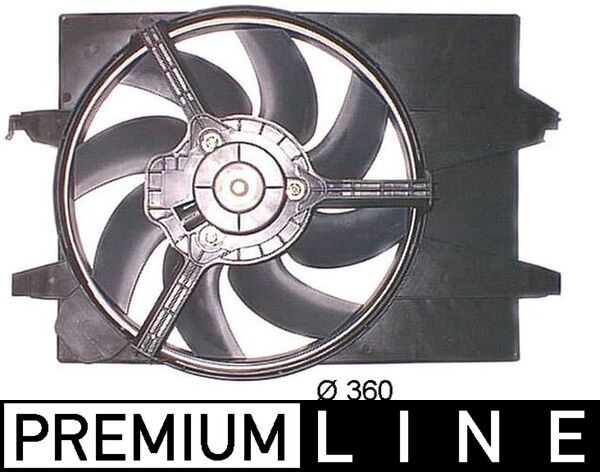 MAHLE CFF291000P Fan Motoru Ford Fiesta 02> 1.4-1.6 Zetec Ac-
