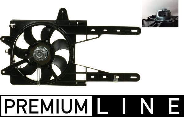 MAHLE CFF304000P Kühlmittelkühler-/Kondensator-Lüfter Lancia Y