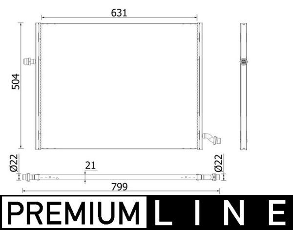 MAHLE CIR37000P Ilave Su Radyatoru Mercedes C257 W213 S213 C238 A238 W222 C217