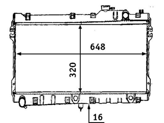 MAHLE CR185000S Kühlmittelkühler Mazda Mx-5 Ii