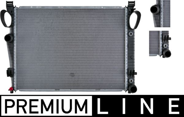 MAHLE CR564000P Kühlmittelkühler Mb R230 Sl