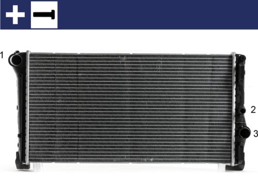 MAHLE CR2009000S Kühlmittelkühler Lancia Musa 1.3