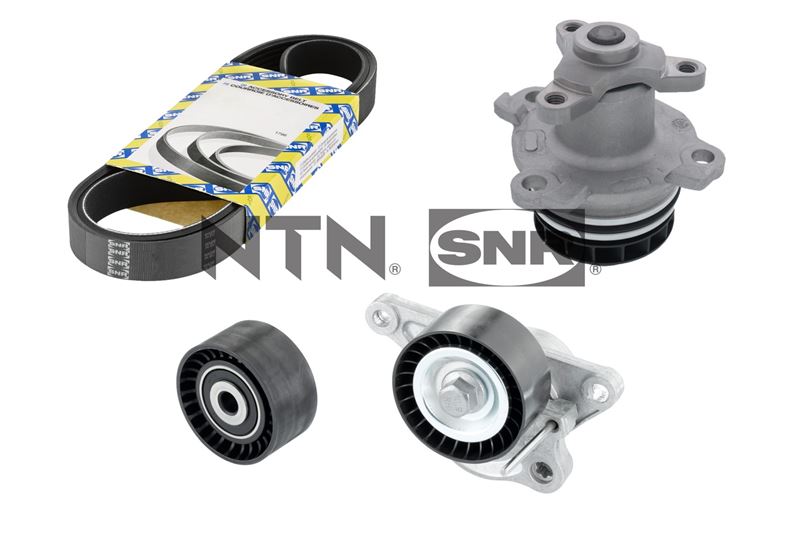 SNR KAP855180 Alternatör Gergi Kiti Su Pompasi Master Iii 10> Movano 10> 2.3 Dci M9t Laguna Ii-Iii Trafic Ii 06> 2.0 Dci M9r