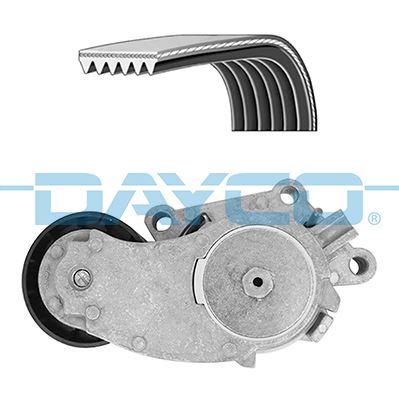 DAYCO KPV343 Alternatör Gergi Kiti Corsa F-Combo E-Crossland-Grandland-Vivaro C-P206-P208-P307-P308-P508-P2008 P3 008-Partner-Berlingo-C3-C4-Focus Ii-Iii Fiesta V-Vi-Fusion-B Max-Courier 1.4-1.5-1.6 Bluehdi-Tdci 6