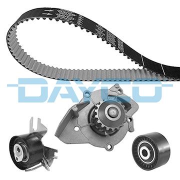 DAYCO KTBWP9670 Devirdaimli Eksatrik Gergi Kiti P308-P407-P508-P3008-P5008-Expert-Rcz-Jumpy-C4-C5-C8-Ds4-Ds5- Kuga-Mondeo 2.0 Tdci-Hdi Toyota Proace 2.0 D
