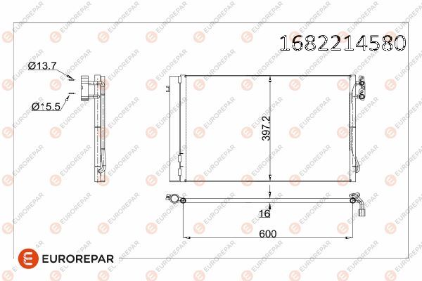 EUROREPAR 1682214580 E:Kli Kondense Eurorepar