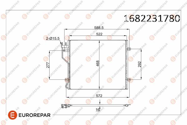 EUROREPAR 1682231780 E:Kli Kondense Eurorepar