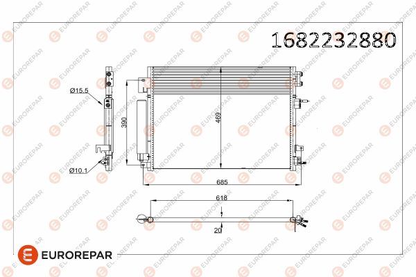 EUROREPAR 1682232880 E:Kli Kondense Eurorepar