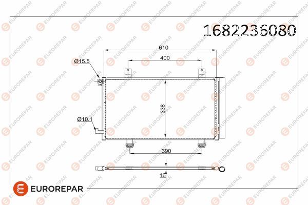 EUROREPAR 1682236080 E:Kli Kondense Eurorepar