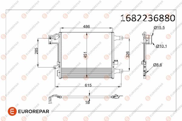 EUROREPAR 1682236880 E:Kli Kondense Eurorepar