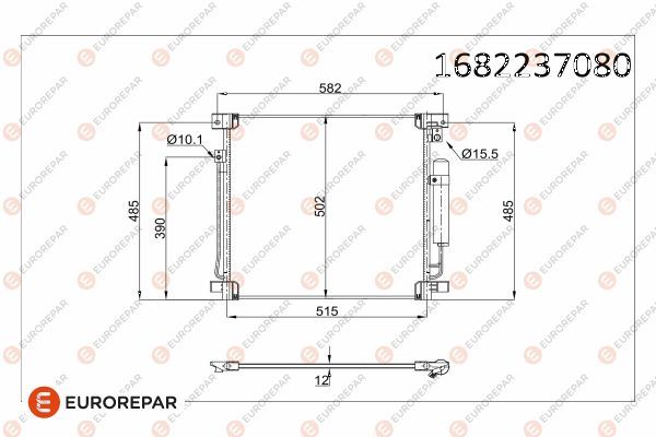 EUROREPAR 1682237080 E:Kli Kondense Eurorepar
