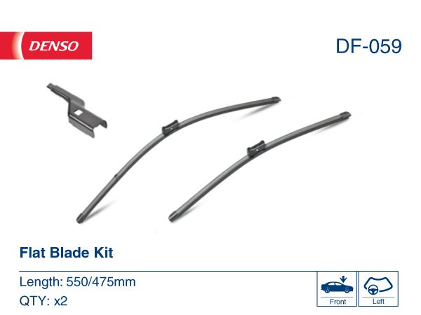 DEN DF-059 Silecek Süpürgesi Ön Takim  X204
