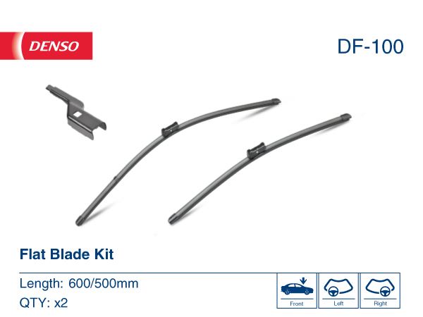 BCH 3397007430 Silecek Süpürgesi Ön Takim 600 / 530 Mm (Muz Tip) Tiguan-A5