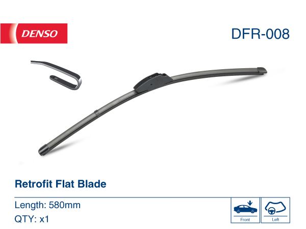 DEN-DFR-008 Silecek Supurgesi 580mm Bmw E46
