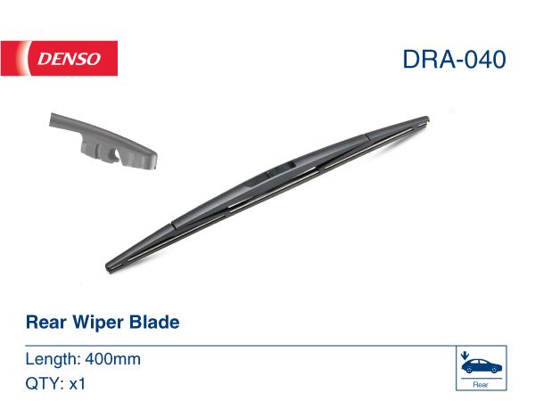 DENSO DRA-040 Wiper. Conv Rear Blade