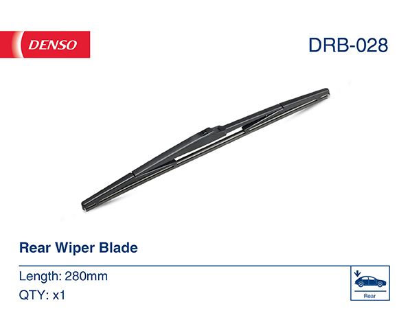 DENSO DRB-028 Wiper. Conv Rear Blade