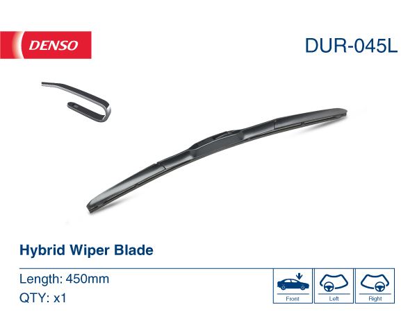 DENSO DUR-045L X Silecek Süpürgesi Ad. 450mm Muz Tipi 18 Inc