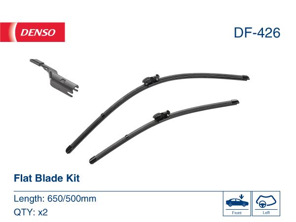 DENSO DF-426 Wiper. Flat Front Blade