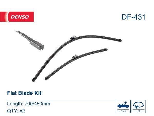 KRG-MS7045 Arac Bazli Silecek Seti 700-450mm Mercedes Vito W447