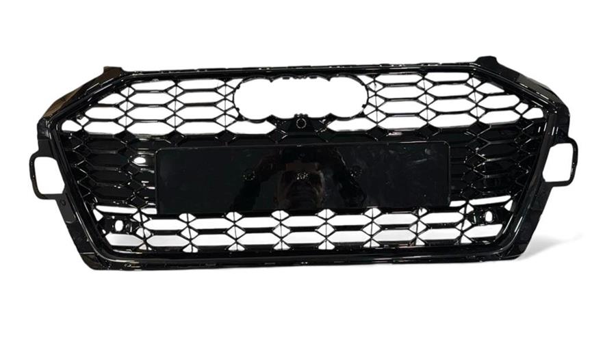 PRO-A 295358 On Panjur Parlak Siyah Cerceve Parlak Siyah 11 Petek Tr Plakalik Audi A4-S4 2019-2022