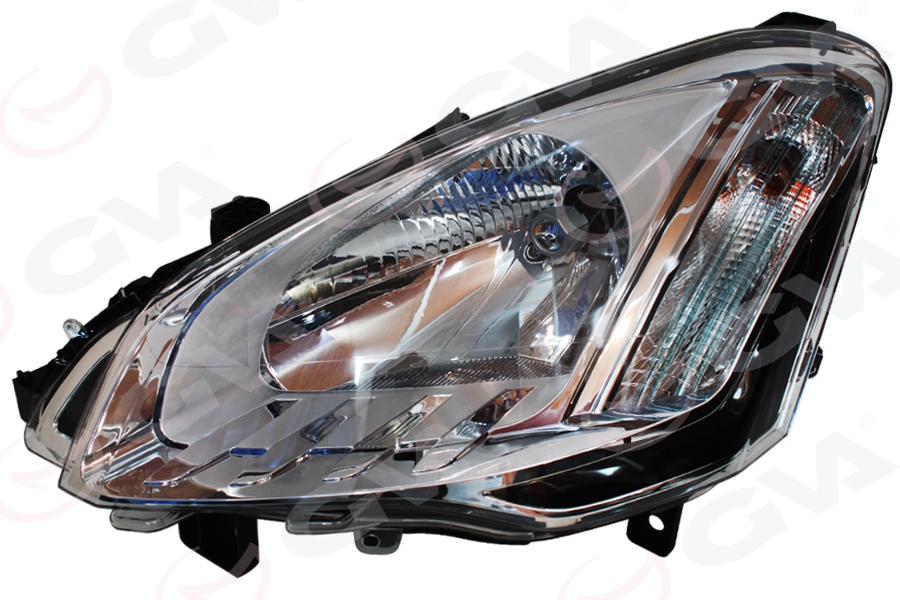 GVA 2050005 Sol Far Berlingo 12> Elektrikli H4 Motorlu Ledli