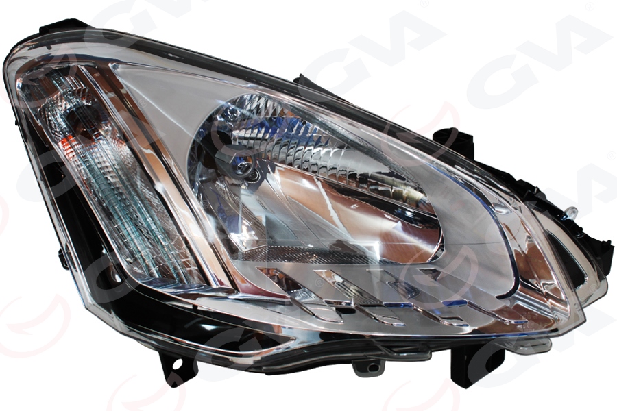 GVA 2050004 Far Sinyal Sağ Berlingo 2012 > Elektrikli H4 Motorlu Ledli