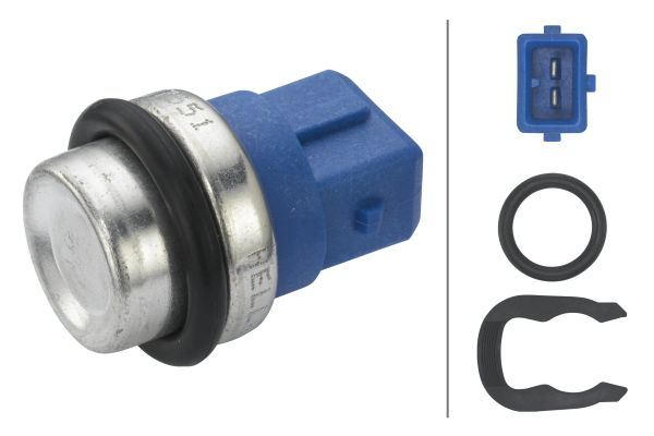 HELLA 6PT009107551 Soğutucu Akişkan Sicakliği Sensörü Vw-Ford-Nissan 12v 2 Kutuplu