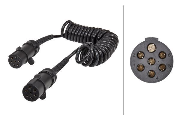 HELLA 8KA004797041 Spiral Kablo 7pin