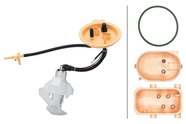 HELLA 8TF358302931 Yakit Besleme Unitesi Bmw N47 B47 N57 F10 F06 F07 F11 F12 F13