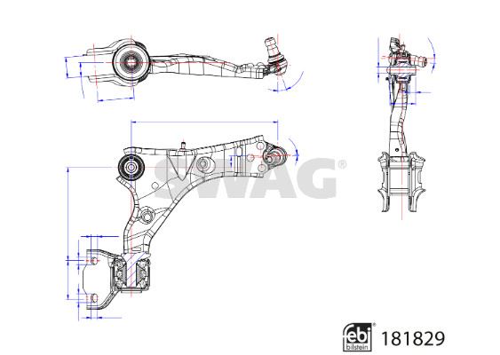 SWAG 33108433 Salincak On Sag Alt Land Rover Discovery Sport L550 Range Rover Evoque L538 . Jaguar E-Pace X540