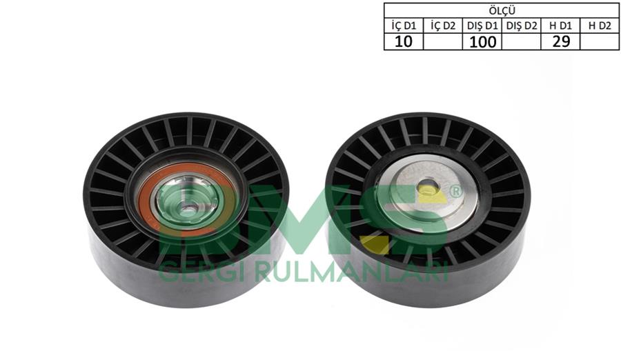 BMS 154 Alternatör Gergi Rulmani 145-146-147-155-156-166-Gtv-Spider 2.0 16v-2.0 Jtd 95 >