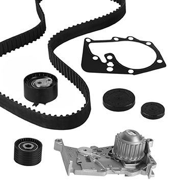 GRAF KP724-1 Devirdaimli Eksantrik Gergi Kiti Clio Ii 01> Clio Iii 04>Megane I 96> Megane Ii 02> Megane Iii 09> Laguna I 96> Laguna Ii 01> Scenic I 96> Scenic Ii 02> 1.4-1.6- 16v K4m-K4j
