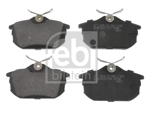 FEBI 16207 Arka Fren Balata Mitsubishi Carisma 1.6l 1.8l 4g92 4g93 Da1a Da2a 95-> / Space Star 1.3l 1.6l Dg1a D G3a 98-> / Volvo S40. V40 1.6l 1.8l 2.0l 2.0l T 95-04