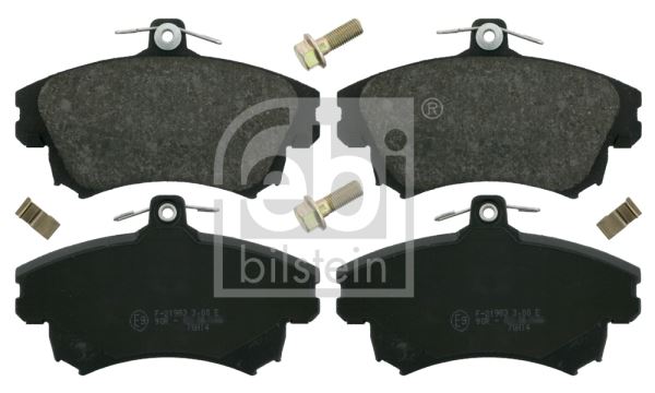 FEBI 16214 Ön Fren Balata Mitsubishi Carisma 1.8l Gdi 4g93 Da2a 95-> / Colt 1.1l 1.3l 1.5l 04-> / Space Star 1. 6l Dg1a 98-> / Volvo S40 1.6-1.8-1.9-2.0-2.0t 1995-2004