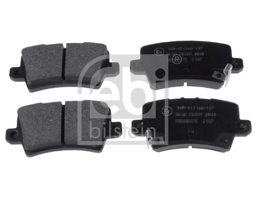 05P1273 Fren Balata Arka Ikazli Honda Civic Viii 1.4 2005-2012 / Honda Civic Viii 1.8 2005-2012