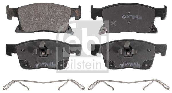 FEBI 16914 Ön Balata Astra K 15>22 16 Inc 155.2x62.3x19.5