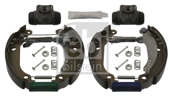 BCH 0204114073 Fren Balatasi Arka Komple Merkezli Tk Clio-Symbol/Logan