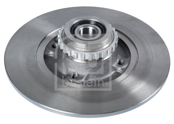 FEBI 43986 Fren Diski Arka Renault Clio I 91>98 238x8x7mm Rulmanli Abs Sensörlü