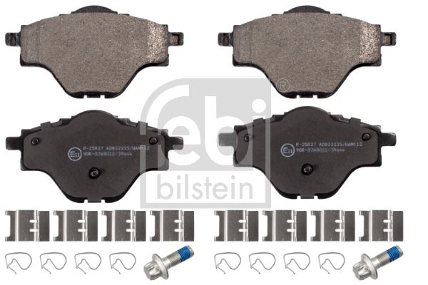 FEBI 116242 Arka Fren Balatasi Astra L-Grandland-C4 Grand/Spacetourer-C5 Aircross-P508-P5008-P308-P3008-Ds4-Ds7 290mm
