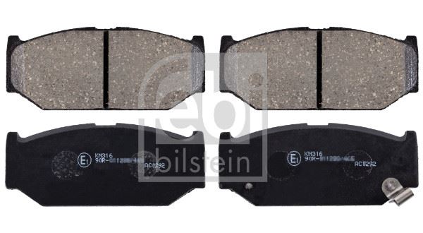 FEBI 170303 Ön Fren Balata Suzuki Swift 1.3l 1.5l M13a M15a Rs413 Rs415 Macar 4x2 4x4 05->